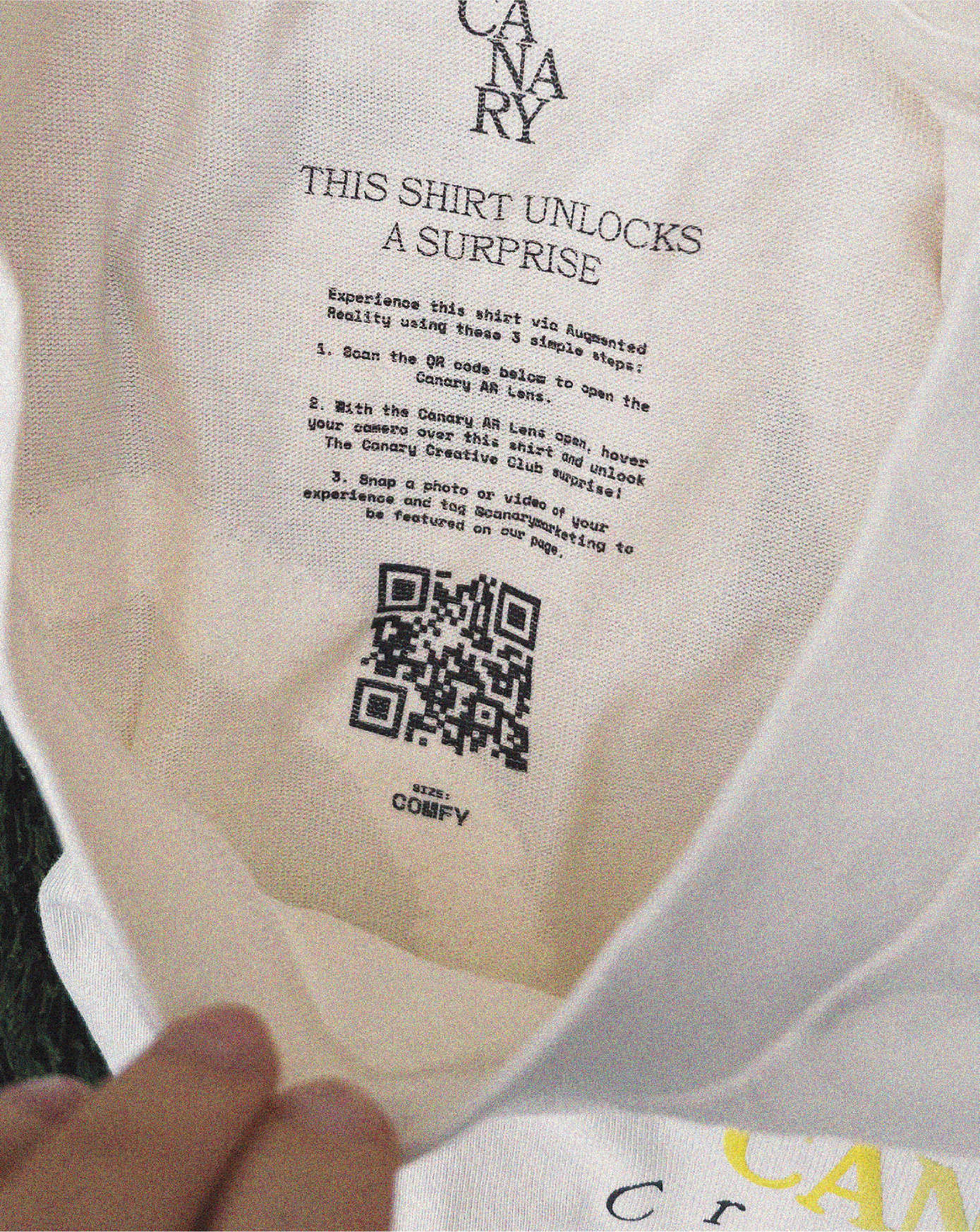 13. THE CANARY CREATIVE CLUB T-SHIRT