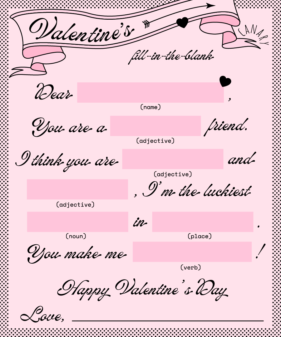 16. VALENTINE'S GRAMS
