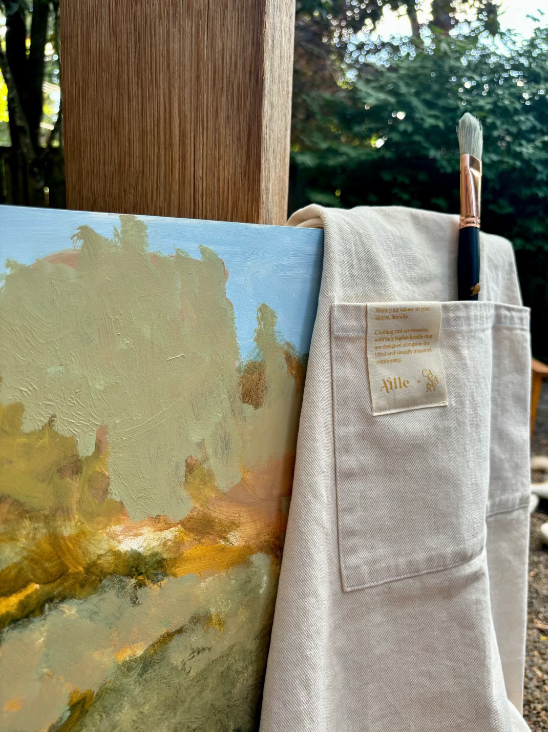 05. THE AILLE X CANARY APRON