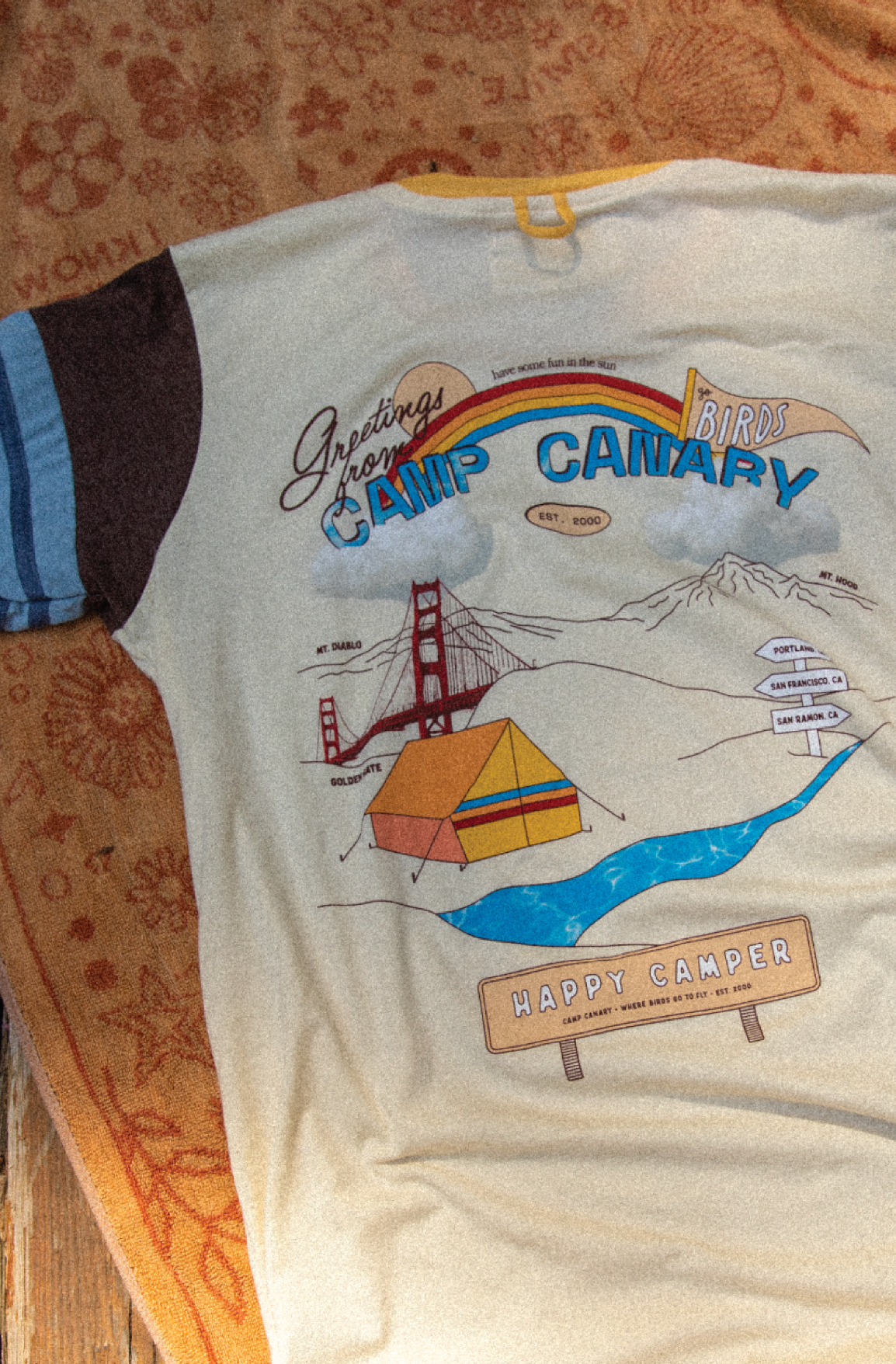 06. CAMP COLLECTION X CANARY T-SHIRT