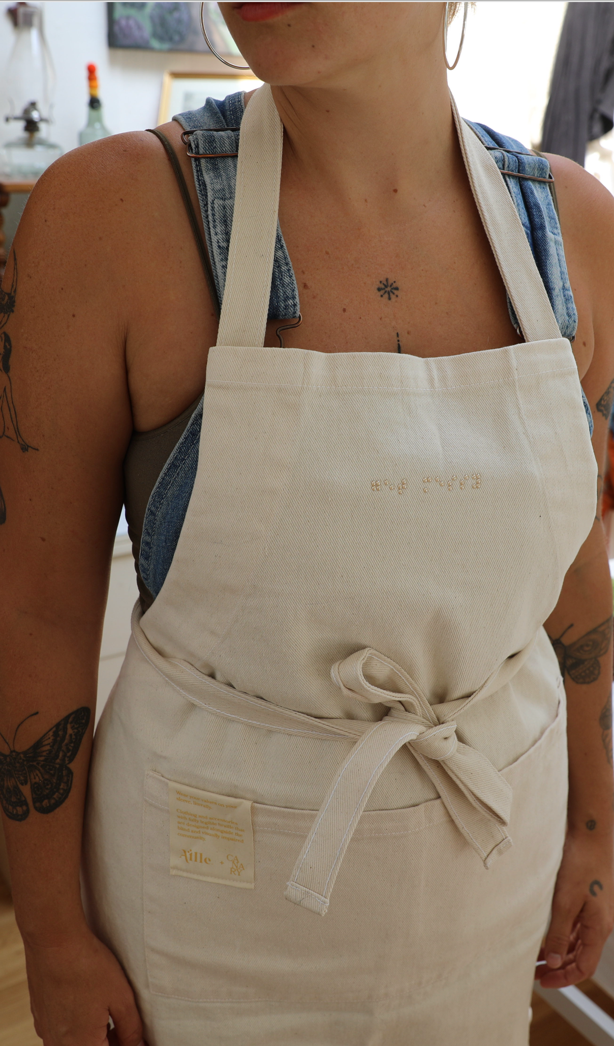 05. THE AILLE X CANARY APRON
