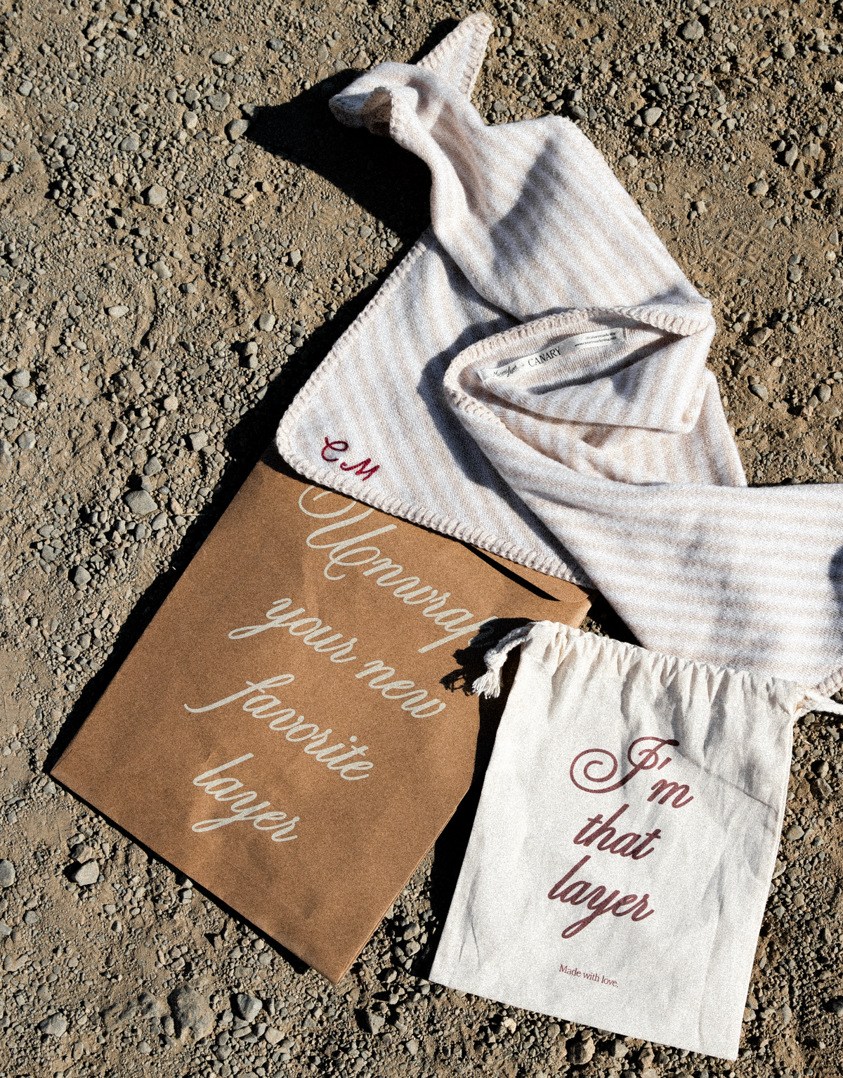 Marine Layer x Canary Triangle Scarf